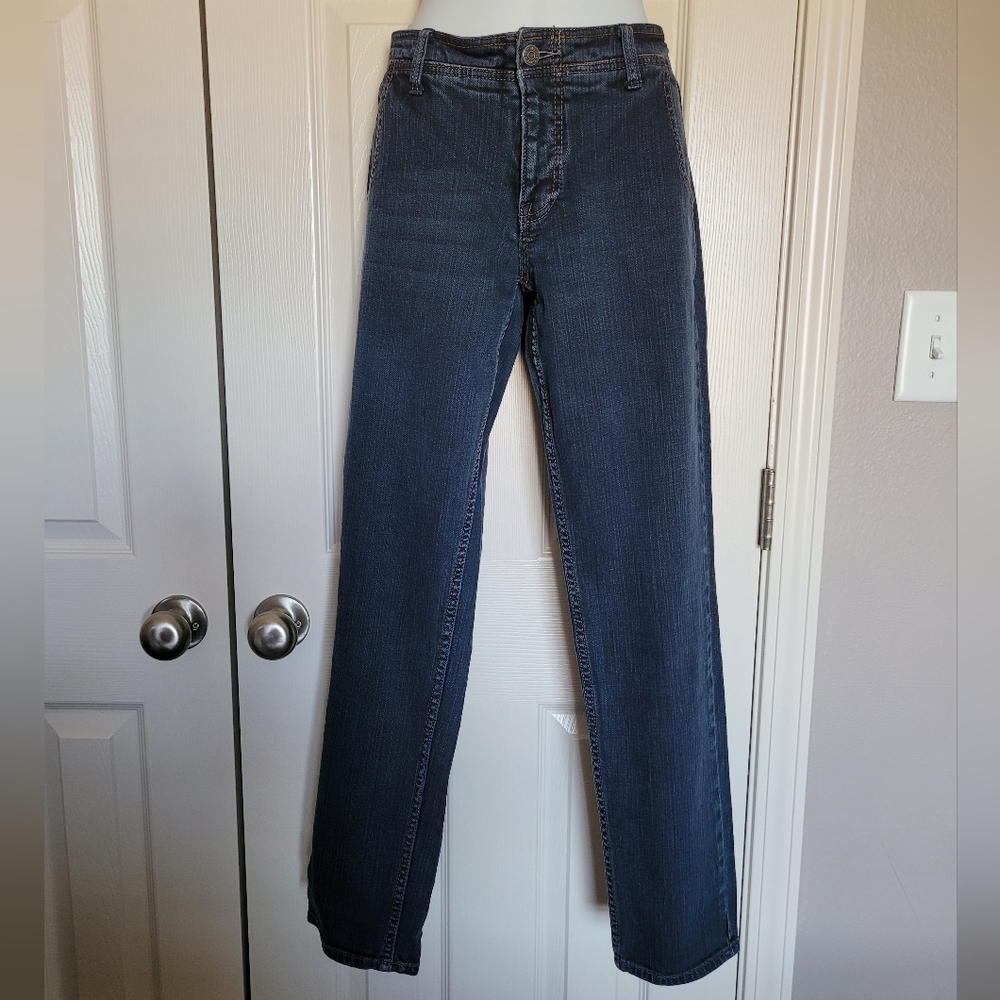 Old Navy Mid-Rise Stretch Jeans - Sz 10R,  Dark Blue, EUC